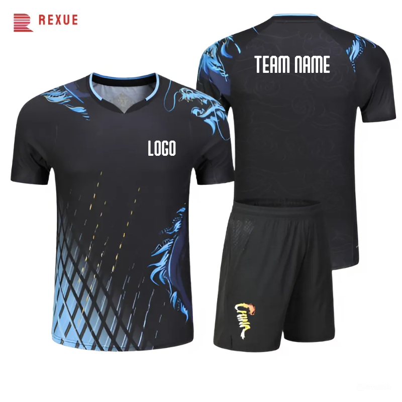 Table Tennis Zhang Jike - Print Badminton Tennis T-shirt for Men