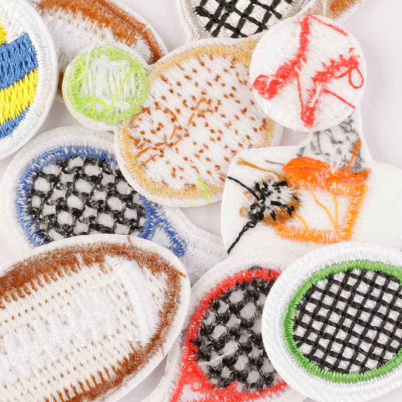 100pcs/Lot Creative Embroidery - Table Tennis Olympics review and price