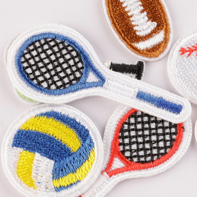 100pcs/Lot Creative Embroidery - Table Tennis Olympics review and price