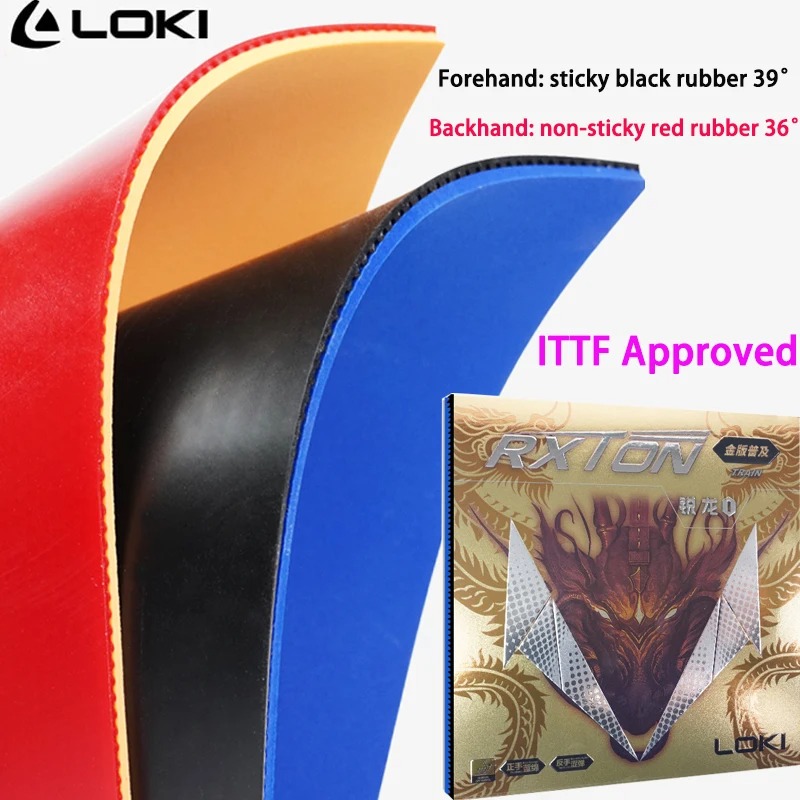 LOKI RXTON 1 FIRE DRAGON Table - Table Tennis Zhang Jike review and price