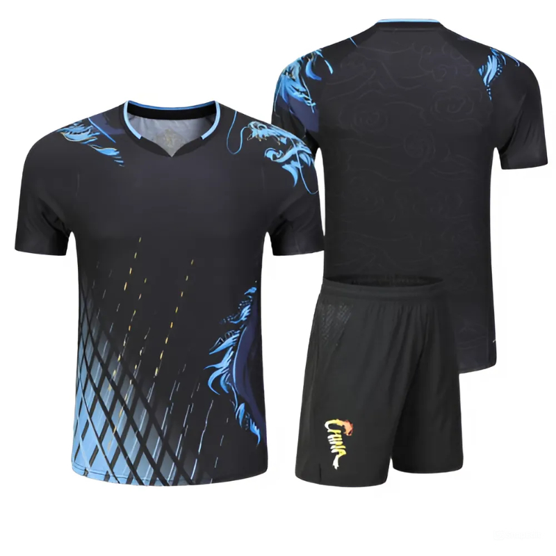 Print Badminton Tennis T-shirt - Table Tennis Zhang Jike review and price